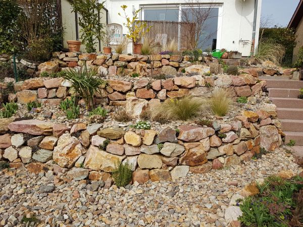 Rock Garden Construction in Manchester