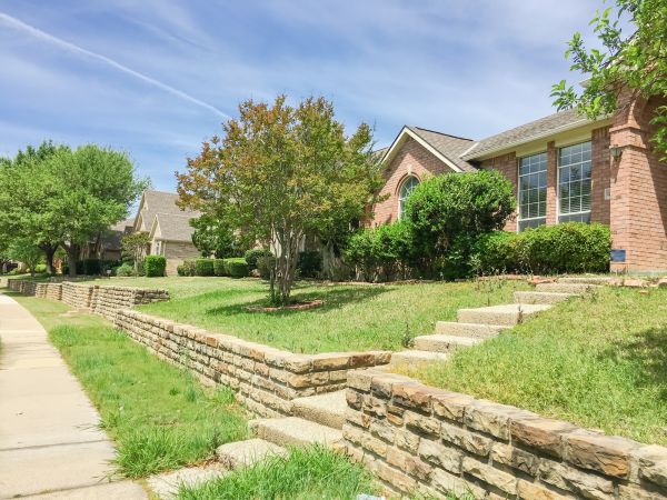 Sloped Yard Landscaping in Manchester