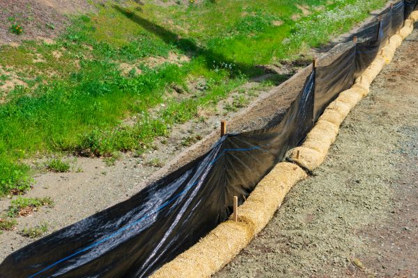 Straw Wattle Installation in Manchester
