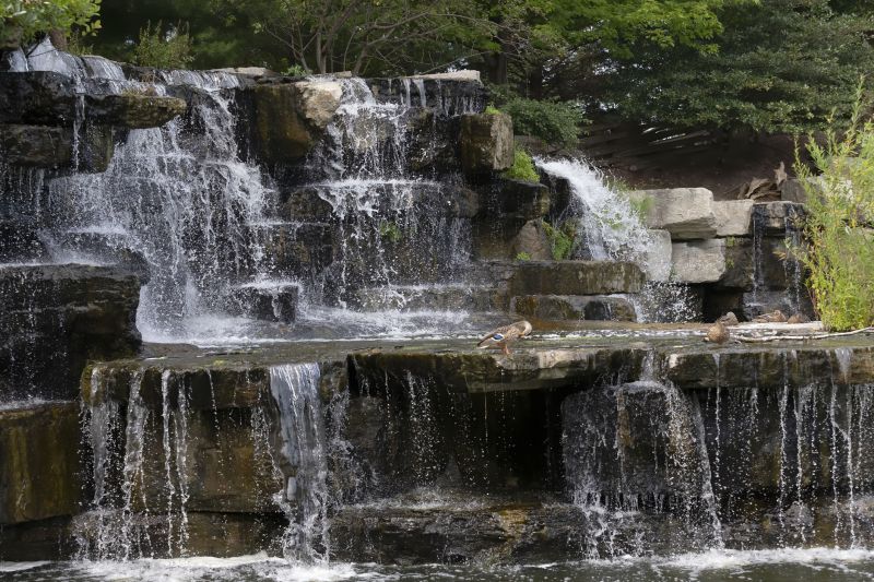 Garden Waterfall Installation